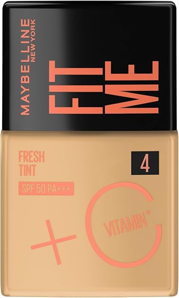 Base Líquida Maybelline Fit Me Fresh Vitamina C FPS 50