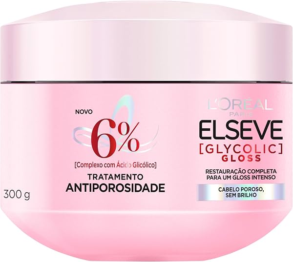 Creme de Tratamento L'Oréal Paris Elseve Glycolic Gloss