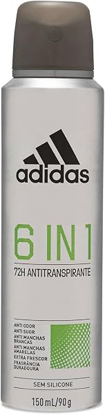 Desodorante Adidas Aerosol 6 in 1
