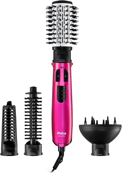 Escova Rotativa Philco Beauty Shine