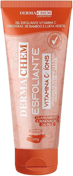 Gel Facial Esfoliante Vitamina C Dermachem