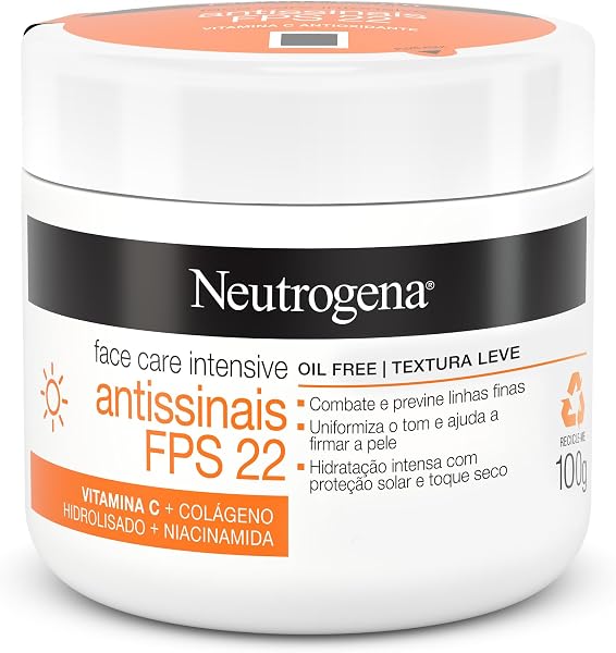 Hidratante Facial Antissinais Face Care Intensive Neutrogena