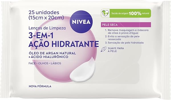 Lenço de Limpeza Demaquilante Nivea