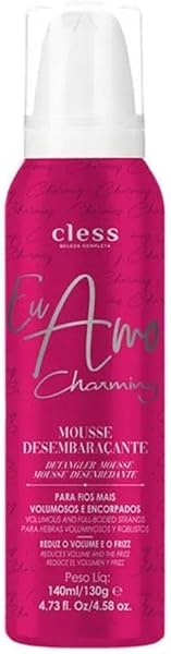 Mousse Fixadora Gloss Desembaraçante Charming
