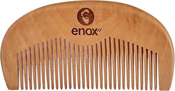 Pente de Madeira para Barba Enox