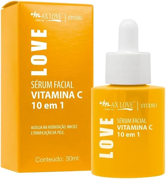 Sérum Facial Vitamina C 10 em 1 Max Love