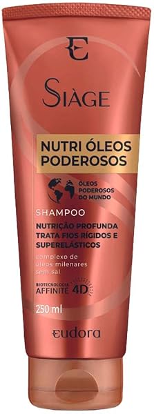 Shampoo Eudora Siàge Nutri Óleos Poderosos