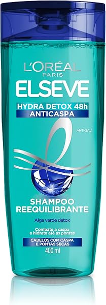 Shampoo L'Oréal Paris Elseve Hydra-Detox Anti-Caspa