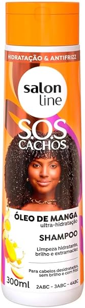 Shampoo S.O.S Cachos Óleo de Manga Salon Line