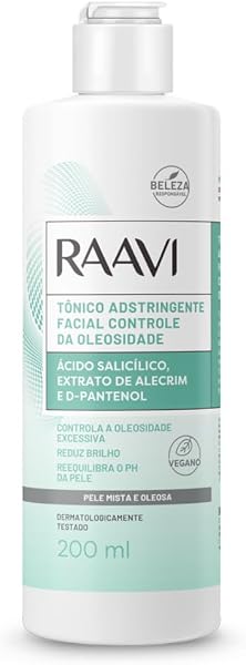 Tônico Adstringente Facial Raavi
